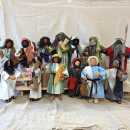 Abendmahlszene - Jesus - 12 Jünger/Apostel - Gesamte Ausstattung + Geschenke